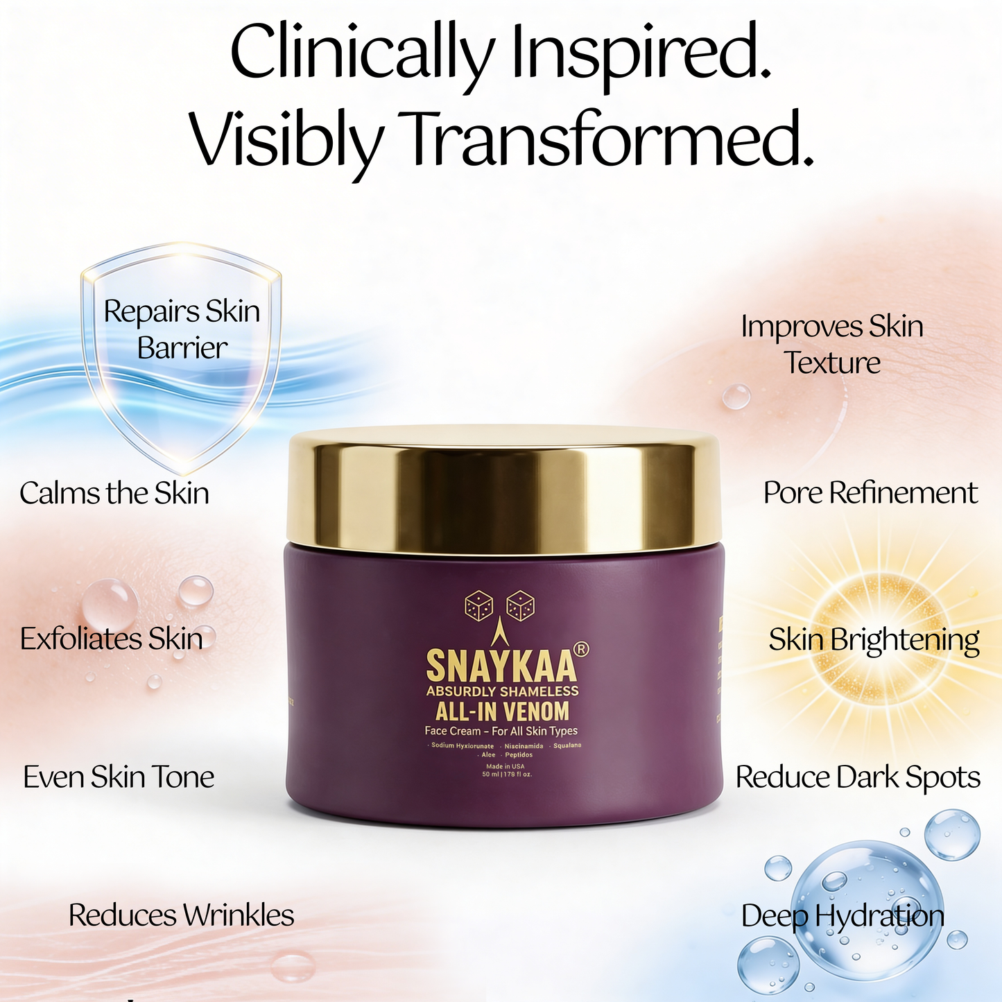SNAYKAA® All-In Venom Face Cream