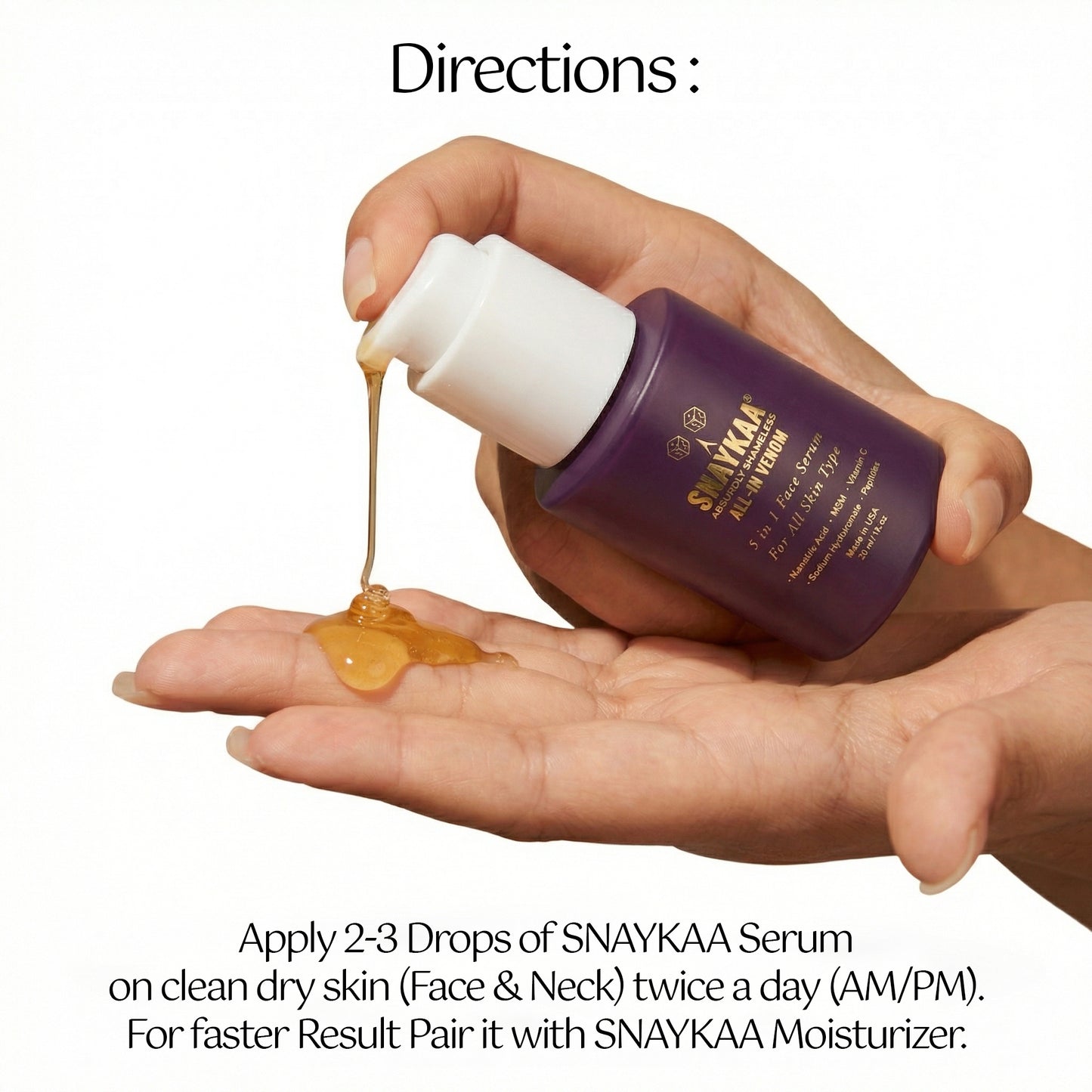 SNAYKAA® All-In Venom Face Serum