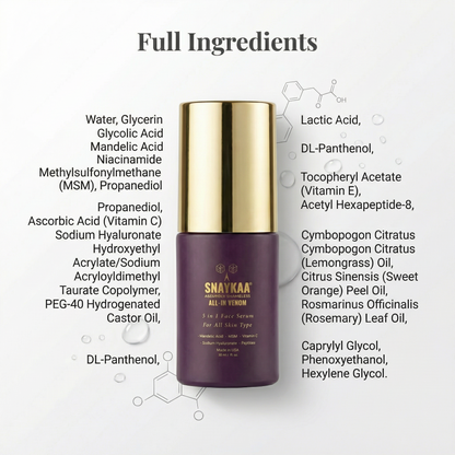 SNAYKAA® All-In Venom Face Serum