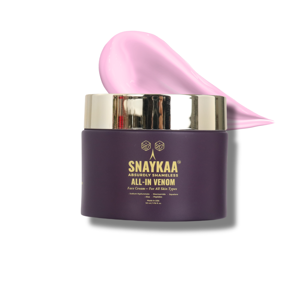 SNAYKAA™ ALL-IN VENOM Face Cream - Anti-Aging Moisturizer with Niacinamide & Peptides for Fine Lines, Wrinkles & Uneven Tone Reduce Dark Spot - Hydrating Day & Night Cream for Women & Men, 50 ml