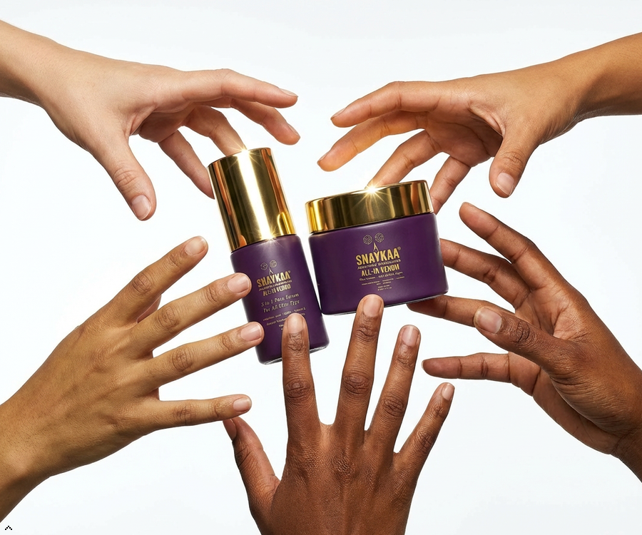SNAYKAA® The Duo — Serum + Cream