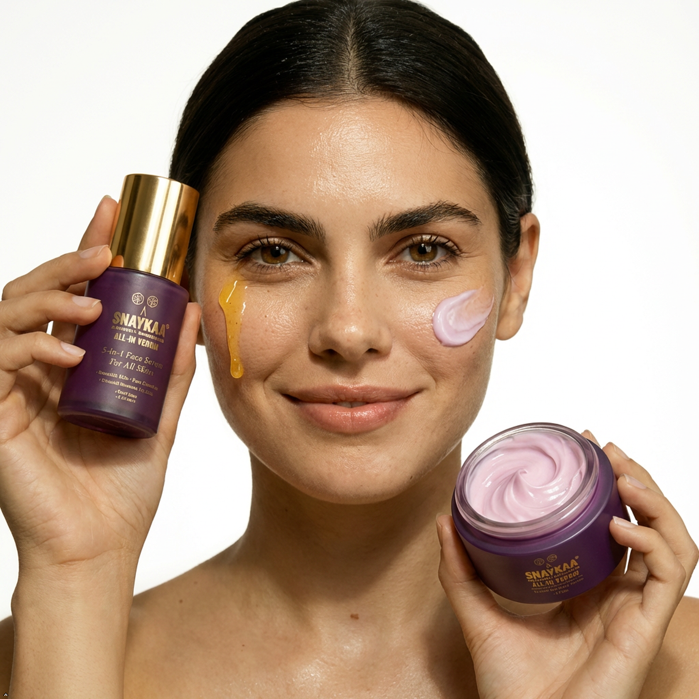 SNAYKAA® The Duo — Serum + Cream