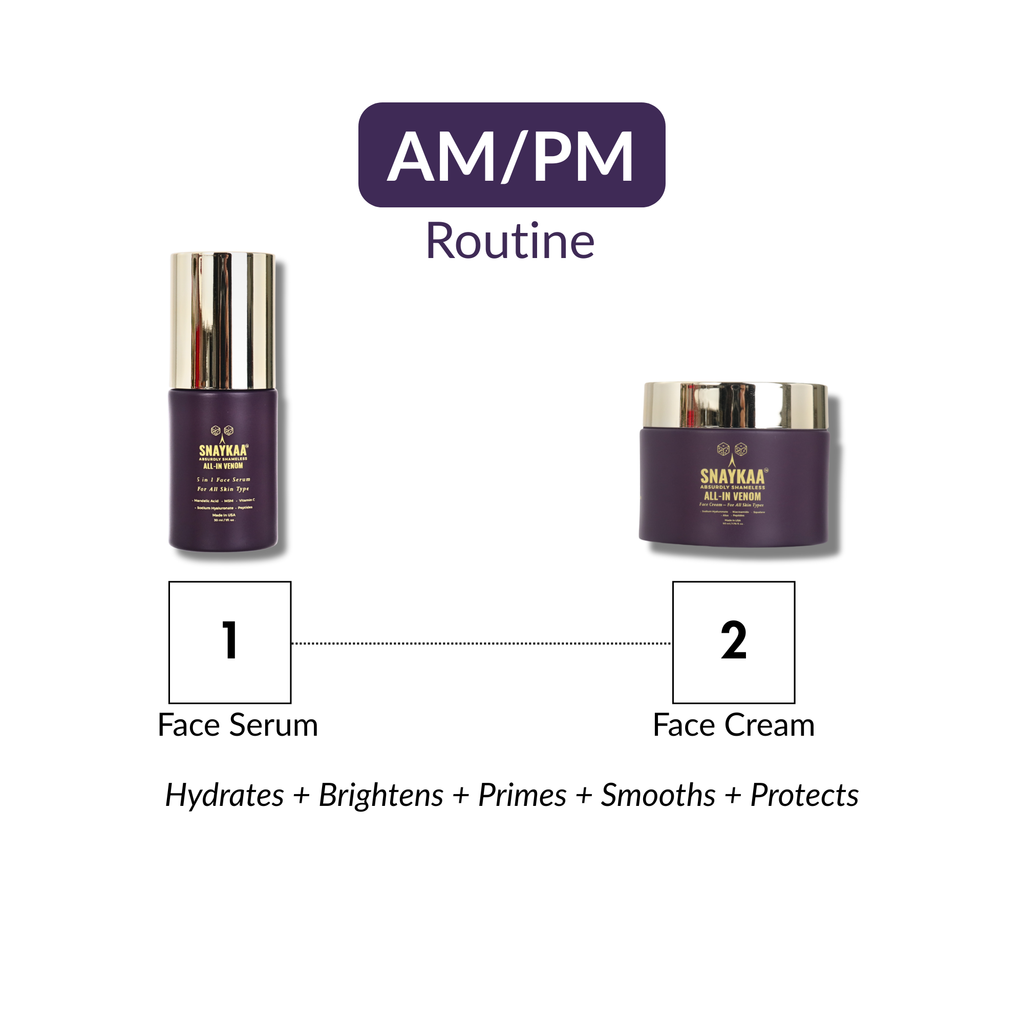 SNAYKAA™ ALL-IN VENOM Face Cream - Anti-Aging Moisturizer with Niacinamide & Peptides for Fine Lines, Wrinkles & Uneven Tone Reduce Dark Spot - Hydrating Day & Night Cream for Women & Men, 50 ml