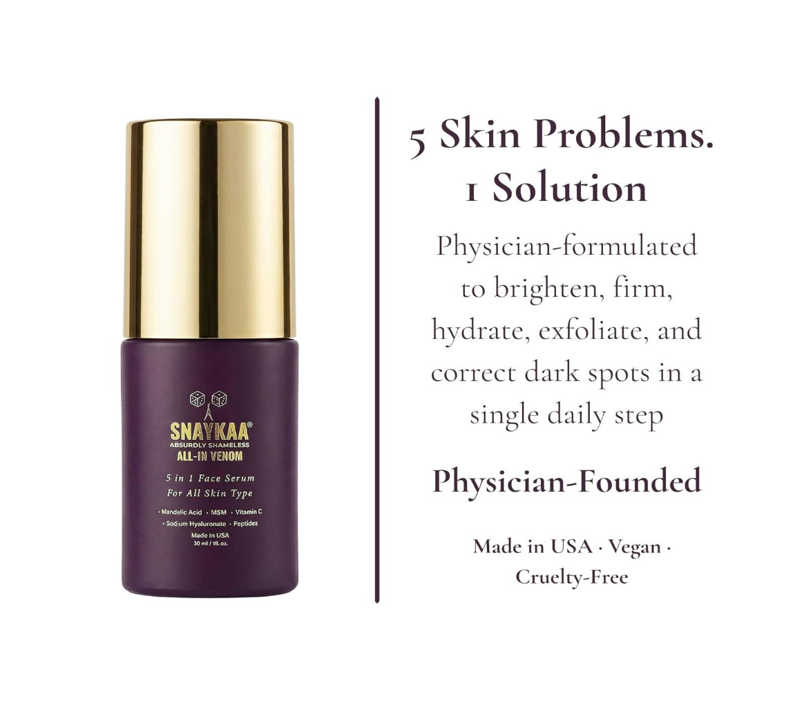 SNAYKAA® All-In Venom Face Serum